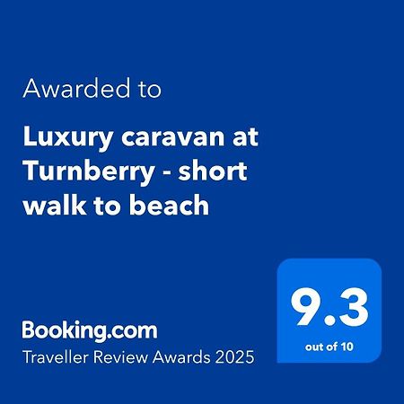 Luxury Caravan At Turnberry - Short Walk To Beach Girvan Extérieur photo